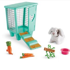 American Girl Wellie Wishers Carrot & Hutch Playset